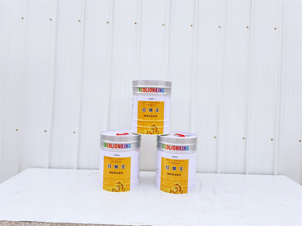 紅獅王-醇酸（suān）調和磁（cí）漆
