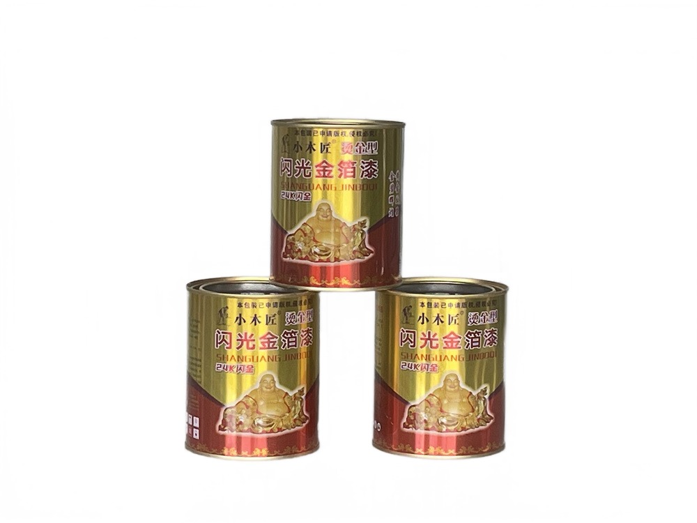 小木匠-閃光金箔漆